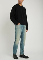 Won Hundred Bentley Ribbed Wool-blend Jumper Black