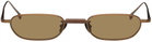 PROJEKT PRODUKT Brown GE-CC4 Sunglasses