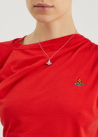 Vivienne Westwood Valentina Platinum-plated Necklace - Silver - One Size