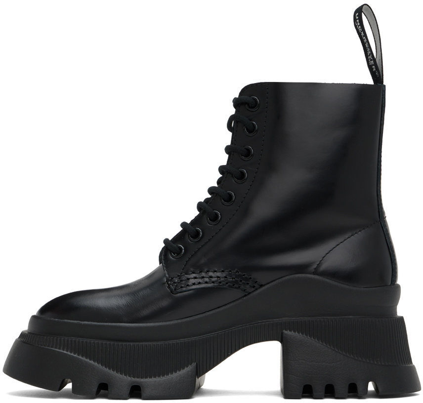UNDERCOVER Black Platform Ankle Boots Undercover