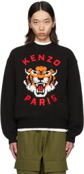 Kenzo Black Kenzo Paris Lucky Tiger Sweater