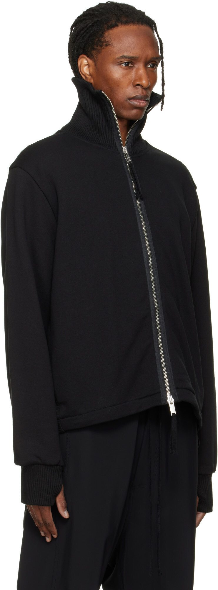 thom/krom Black SJ 707 Sweatshirt