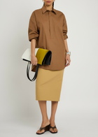 Armarium Candela Cotton-poplin Shirt Brown