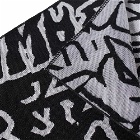 Fucking Awesome Men's Sticker Stamp Scarf in Black