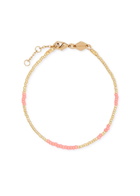 Anni LU Asym Beaded Bracelet - Peach - One Size