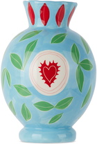 Laetitia Rouget Blue 'Mother Nature' Vase