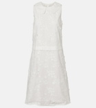 Dorothee Schumacher Light Volumes cotton fil coupé midi dress