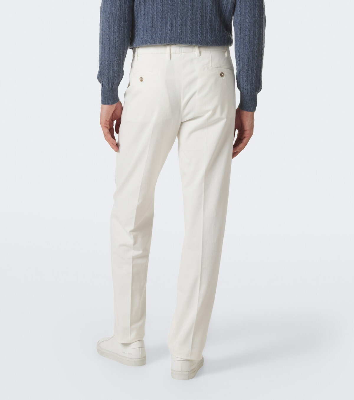 Fedeli Cotton-blend chinos