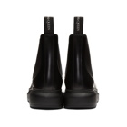 Alexander McQueen Black Hybrid Chelsea Boots