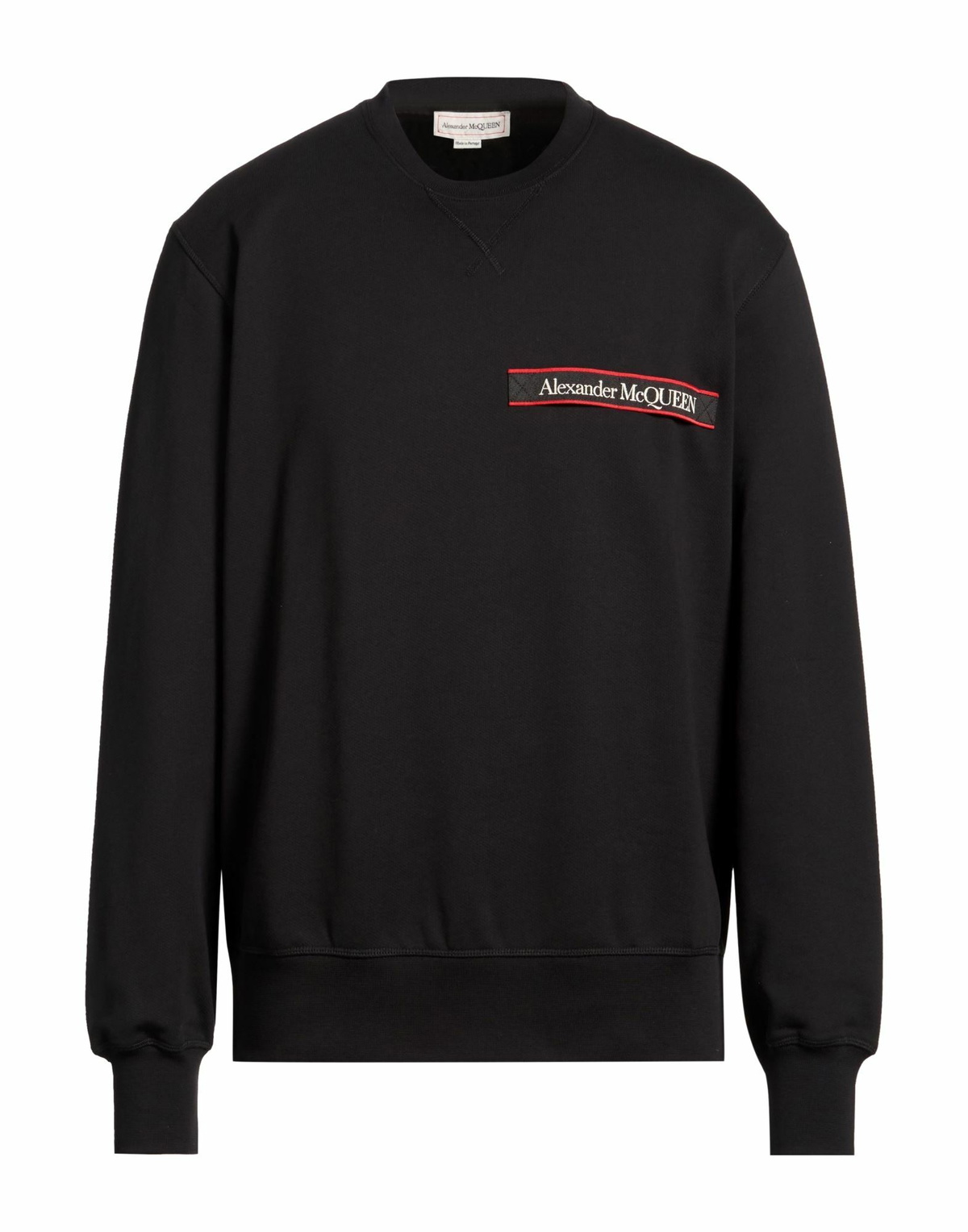 Mcqueen Mens Sweatshirt in Black