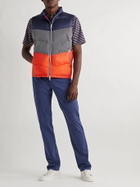 Peter Millar - Après Ski Colour-Block Quilted Shell Gilet - Blue