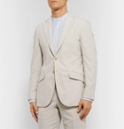 Richard James - Cream Slim-Fit Cotton-Corduroy Suit Jacket - Neutrals