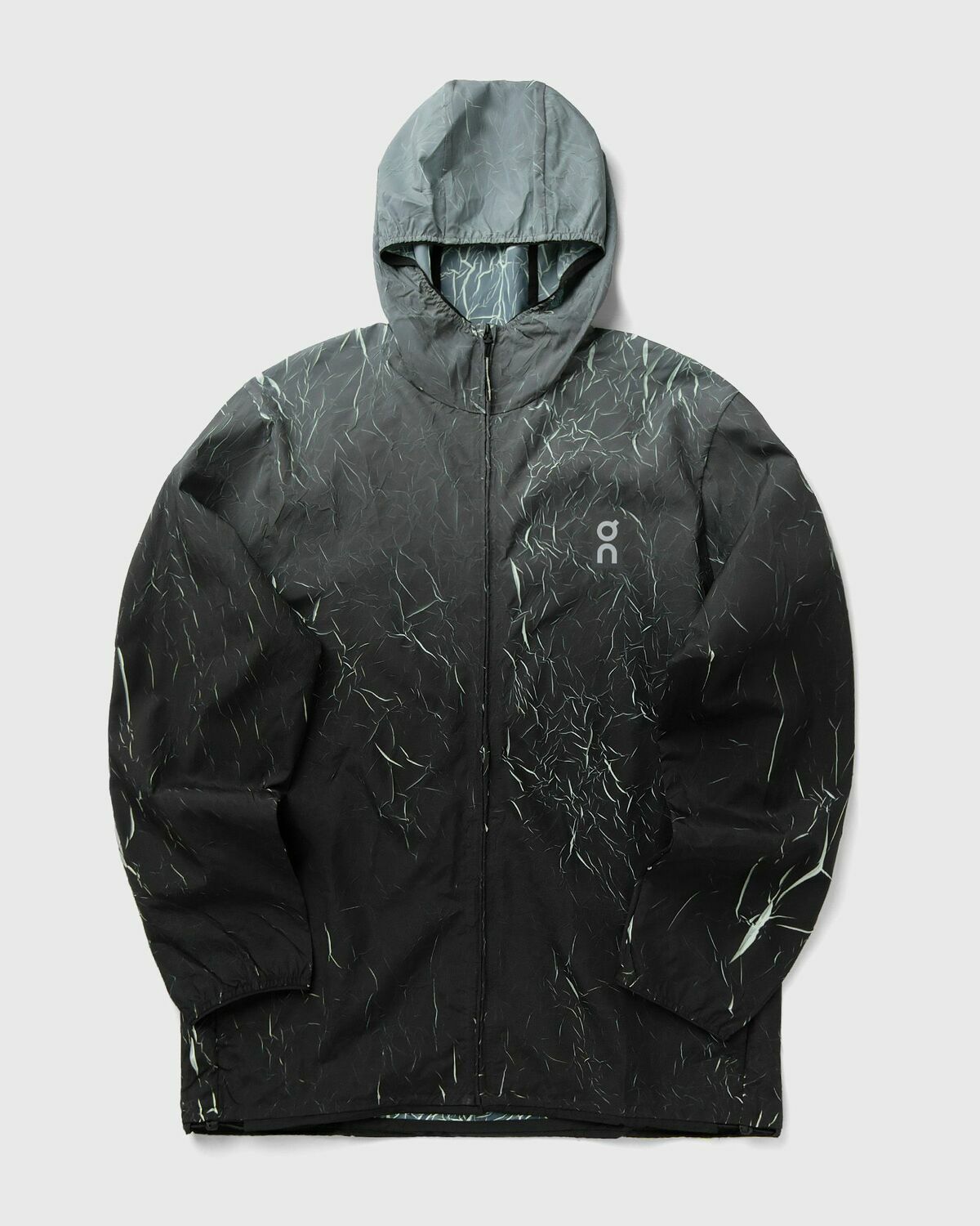 ON Pace Run Jacket Black Mens Windbreaker On