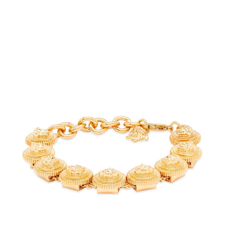 Photo: Versace Women's Muylti Medusa Head Bracelet in Gold