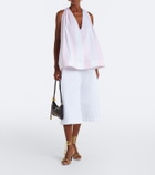 Jacquemus Bisou Perle Small leather shoulder bag