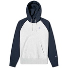 Champion Reverse Weave Hood Script Colour Block Hoody