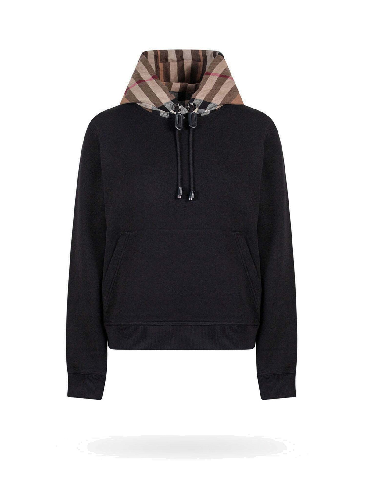 Burberry Sweatshirt Black Womens Burberry