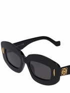 LOEWE - Chunky Anagram Acetate Sunglasses