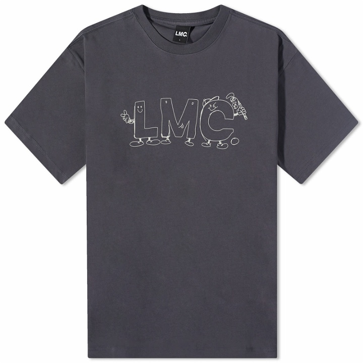 Photo: LMC Men's Doodle T-Shirt in Charcoal