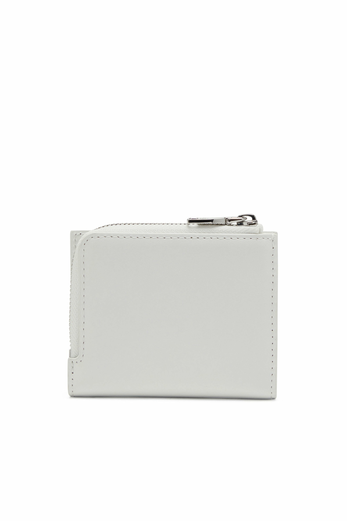 Diesel Bi-fold card holder in nappa leather - Card cases Womens in White