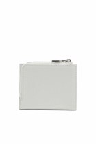 Diesel Bi-fold card holder in nappa leather - Card cases Womens in White