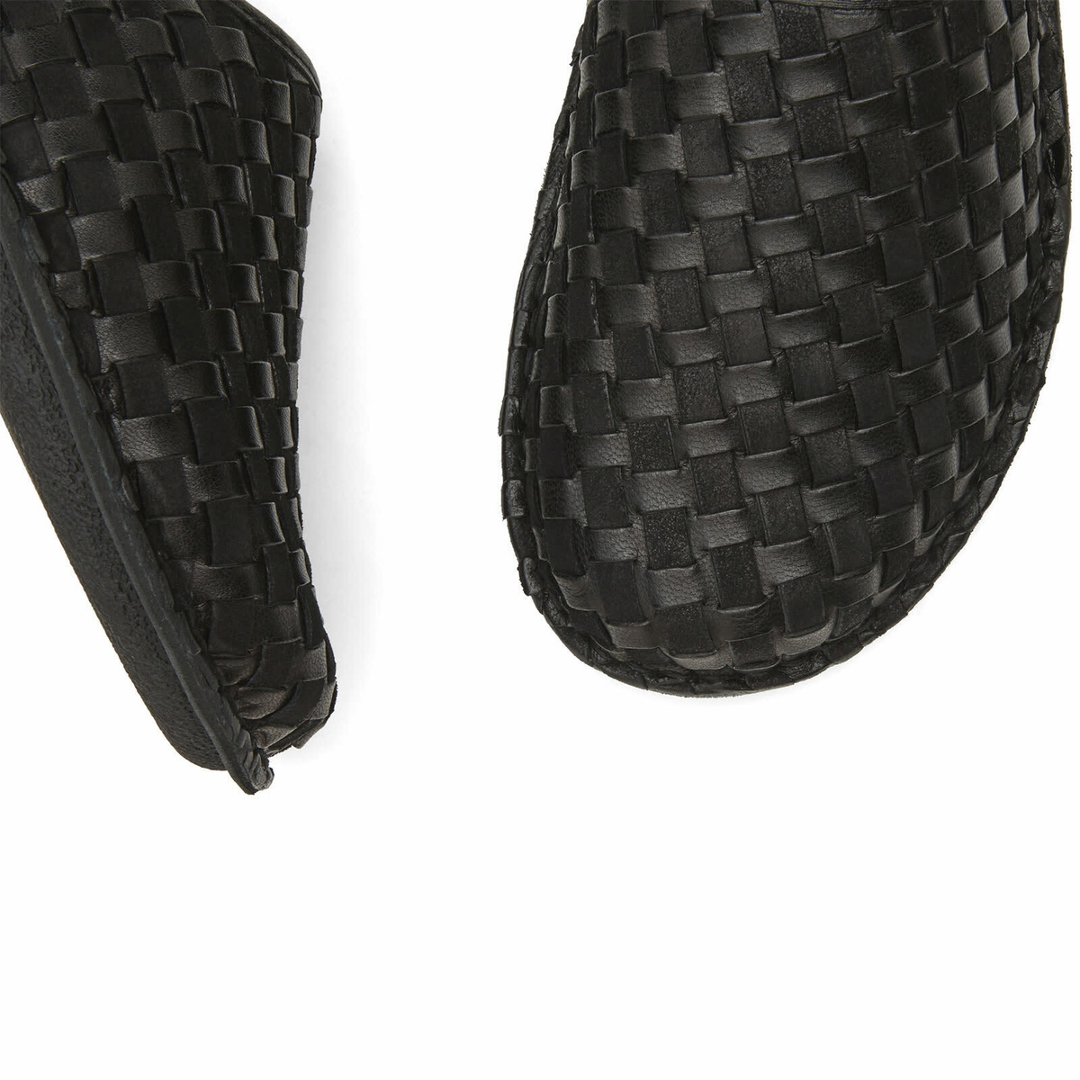 Comme des Garçons Homme Men's Suede Slip On in Black