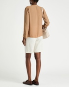 Manila Grace Womens Top Khaki