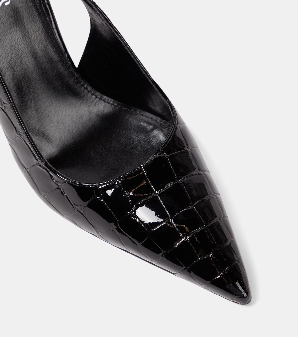 Paris Texas Lidia 105 leather slingback pumps