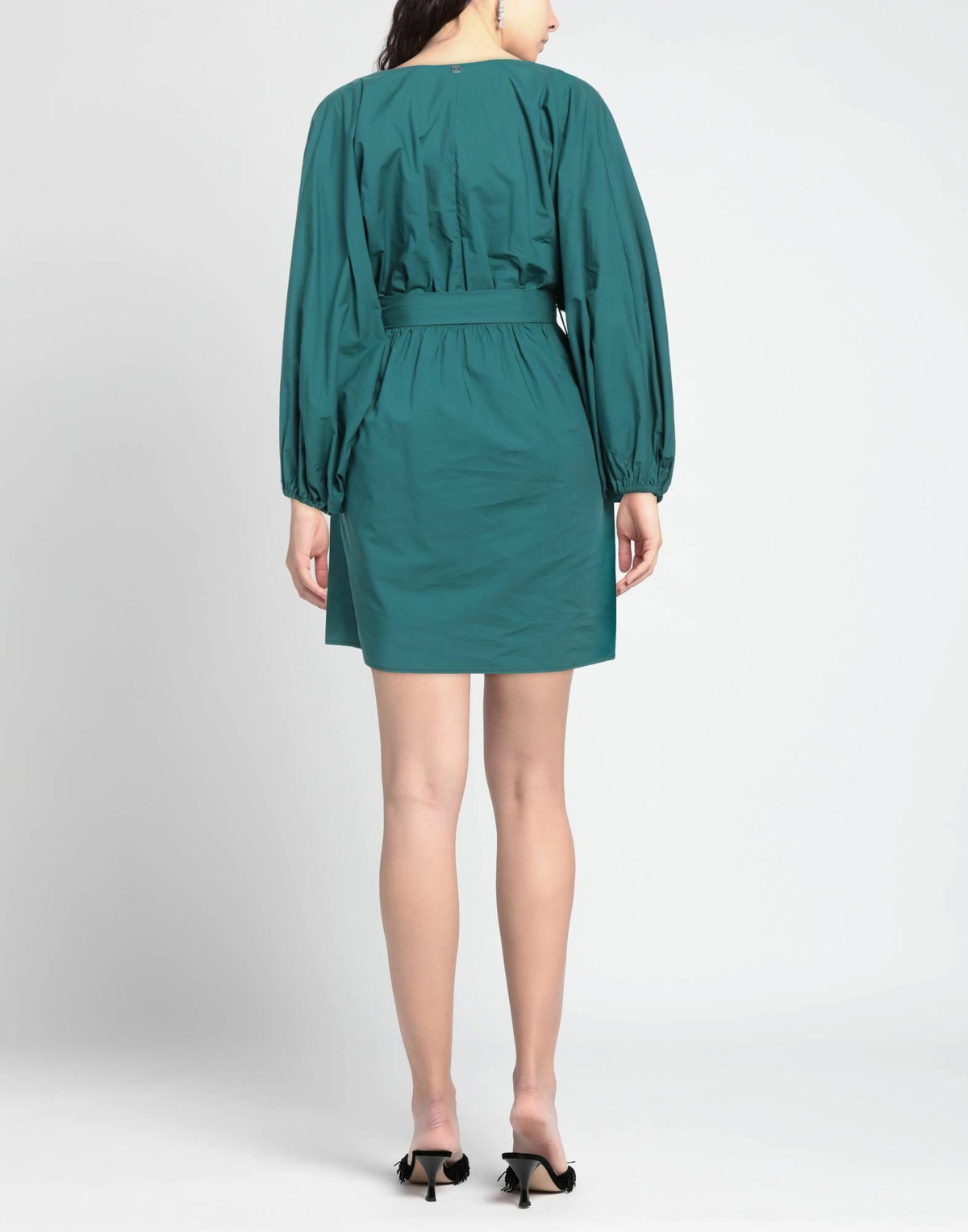 Manila Grace Womens Mini dress Deep teal