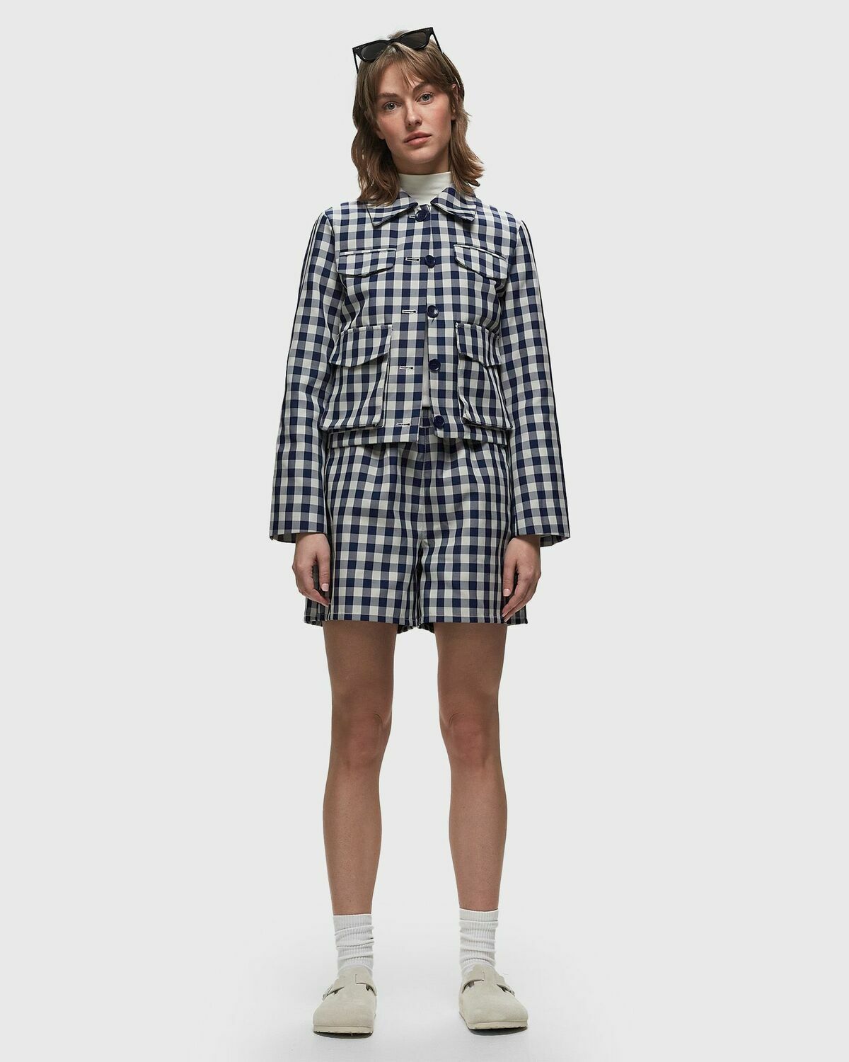 Baum Und Pferdgarten Nannett Blue/White Casual Shorts