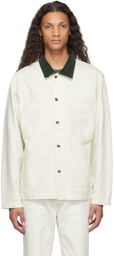 Stüssy Off-White Canvas Chore Jacket