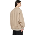 MM6 Maison Margiela Beige Sports Jacket