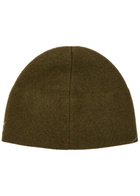 Jacquemus Le Bonnet Atelier Logo-intarsia Wool-blend Beanie - Khaki - One Size