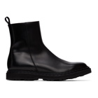 Officine Creative Black Lydon 6 Boots