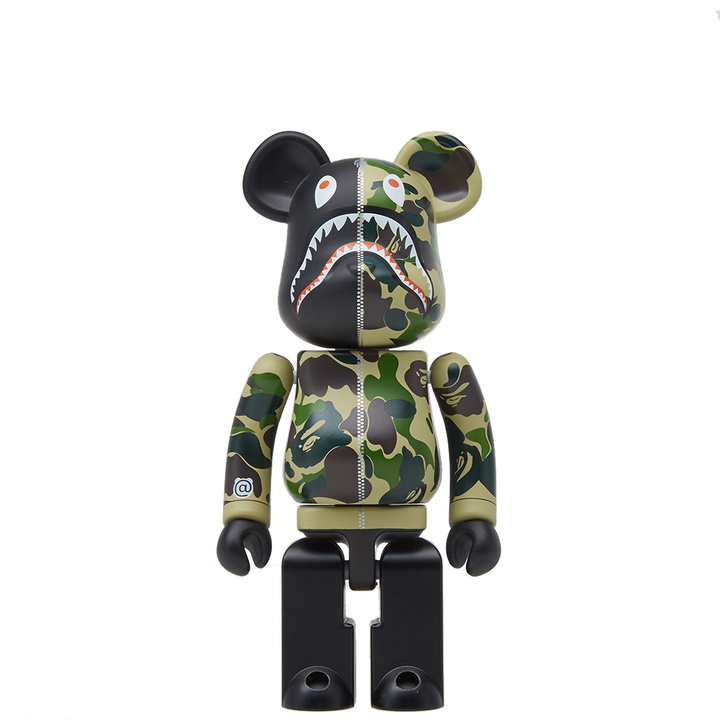 Photo: A Bathing Ape x Medicom BAPE Camo Shark Chogokin Be@rbrick