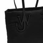 JW Anderson Women's Small Puffy Anchor Tote in Black 