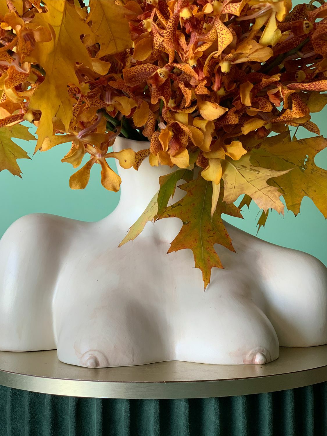 anissa kermiche Breast Friend フラワーベース Anissa Kermiche Breast Friend White Vase | Saks Fifth Avenue