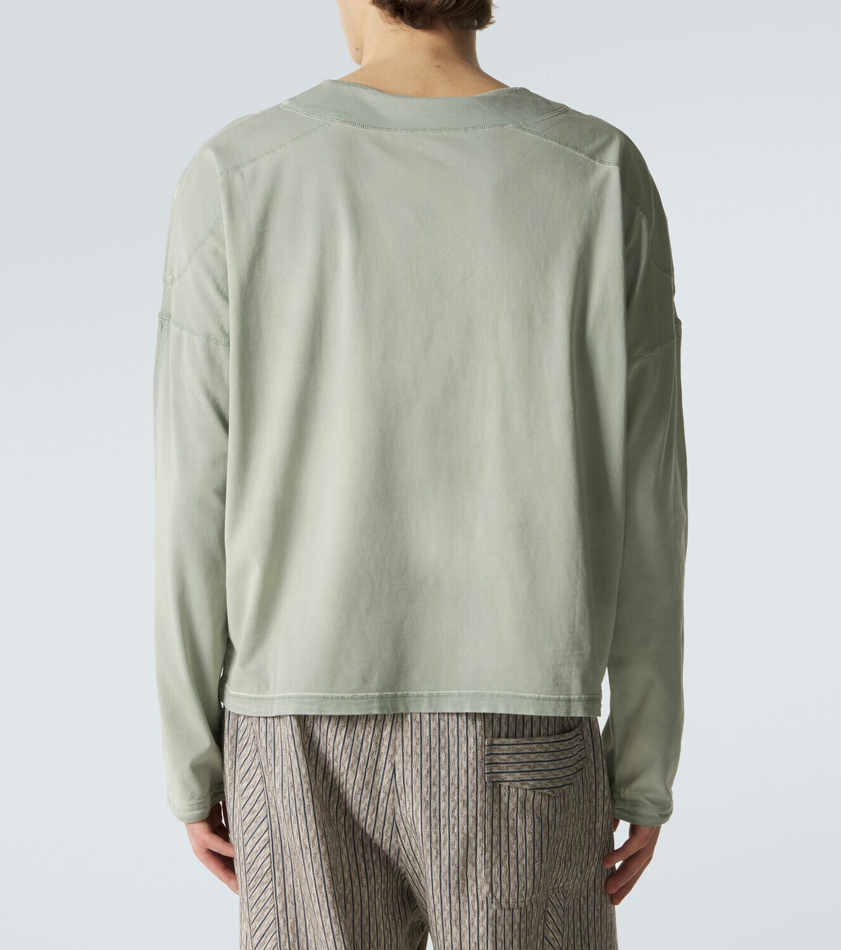 Kiko Kostadinov Sargo cotton Henley shirt