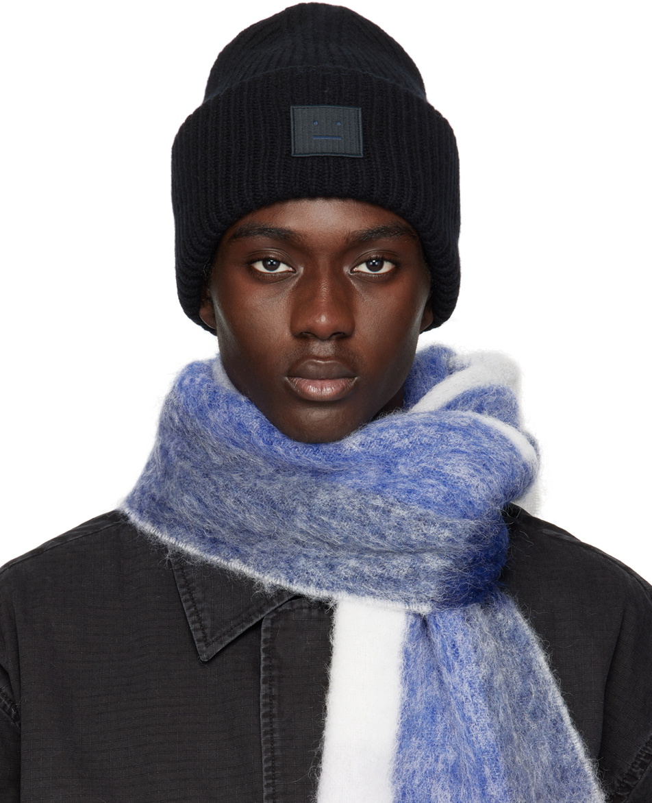 Acne beanie shops black