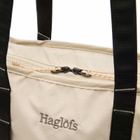 Haglöfs Men's Tight Tote Bag 25L in Chalk Beige/True Black 