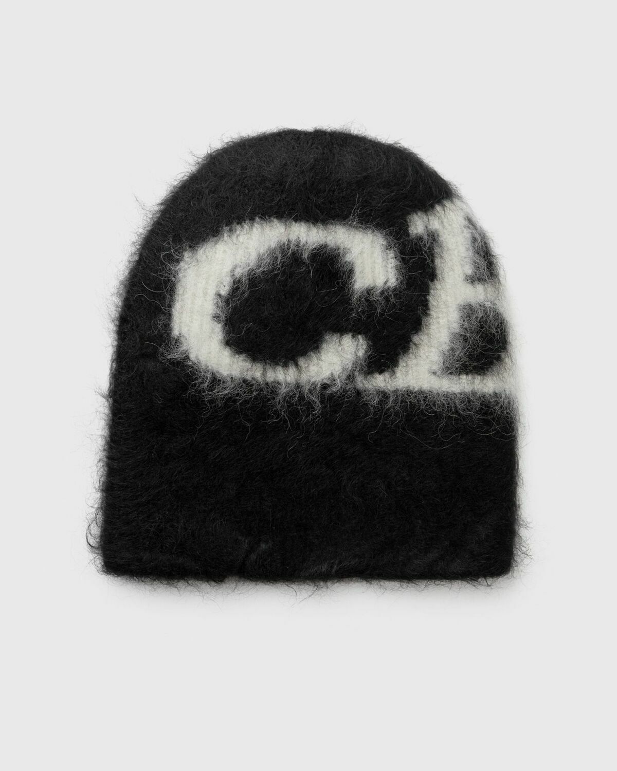 Cole Buxton ALPACA KNIT BEANIE Black Mens Beany
