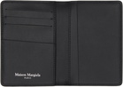 Maison Margiela Black Four Stitches Card Holder