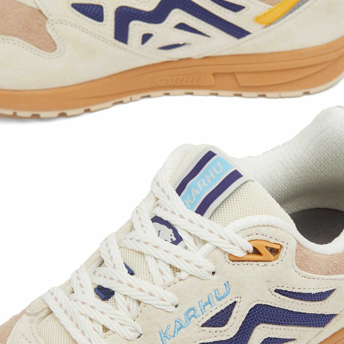 Karhu Men's Legacy 96 Sneaker in Turtledove/Twilight Blue