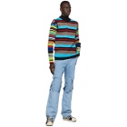 AGR SSENSE Exclusive Multicolor Mohair Vest