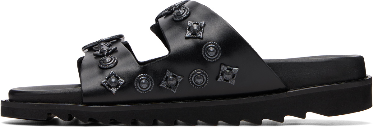 Toga Virilis SSENSE Exclusive Black Buckle Sandals