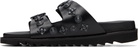 Toga Virilis SSENSE Exclusive Black Buckle Sandals