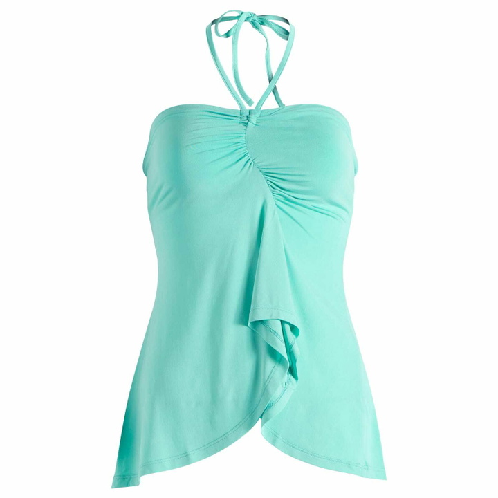 Photo: Peachy Den Women's Nia Kylie Halter Top in Bermuda