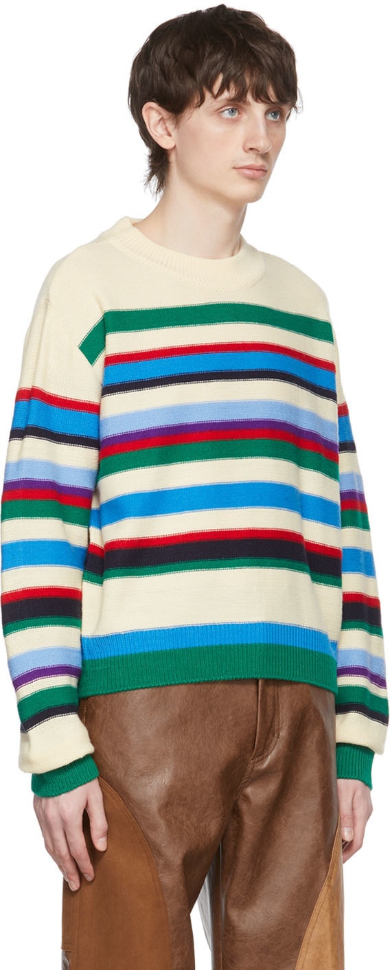 Andersson Bell Off-White Acrylic Sweater Andersson Bell