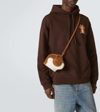Loewe Hamster shearling crossbody bag