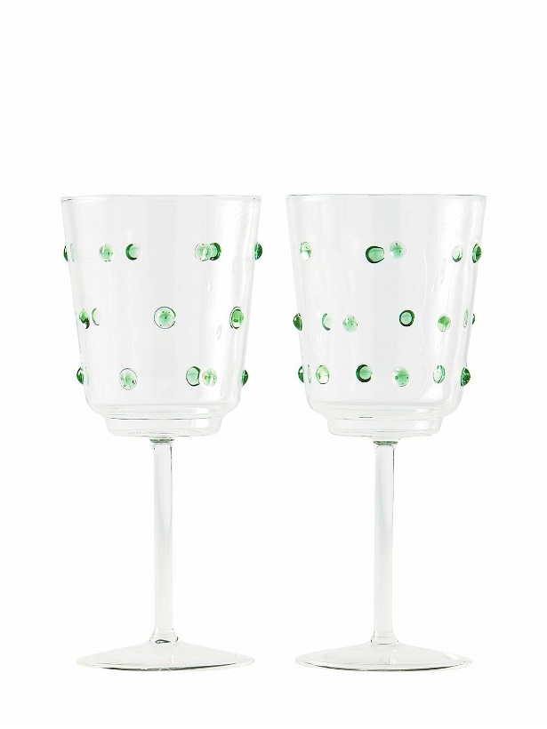 Photo: POLSPOTTEN - Set Of 2 Nob Wine Glasses